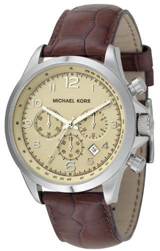 Michael Kors MK8115 Men's Chronograph Watch Brown 